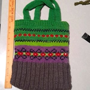 Free People knit bag